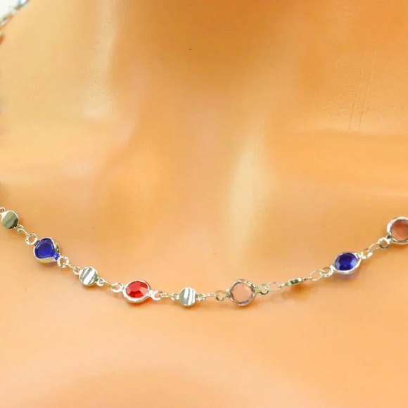 Minimalist Necklace, Sleek & Modern Design, Women’s Fashion, YC110463-N - Picture 5 of 10